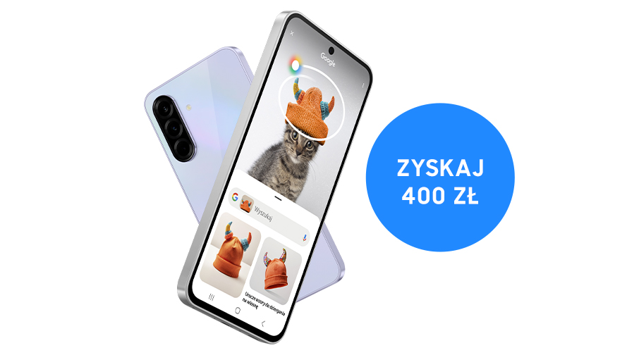 Kup wybrany smartfon z serii Galaxy S25
                  i zysjak zwrot 500zł na kartę do płatności mobilnych